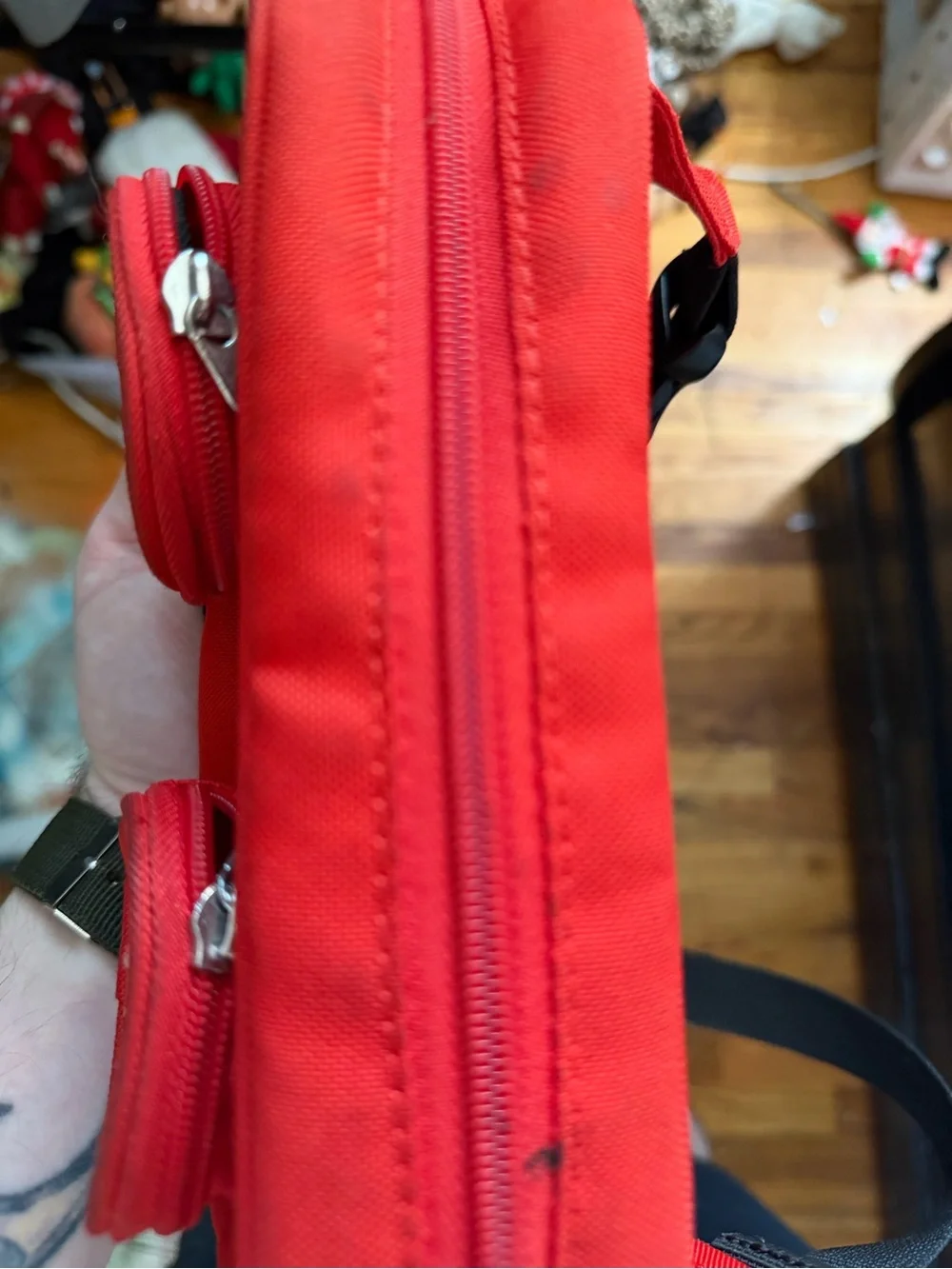 Lego Red Dual-Pocket VR/AR Accessory Pouch